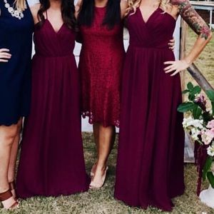 Formal long dress/ bridesmaid/Hayley Paige